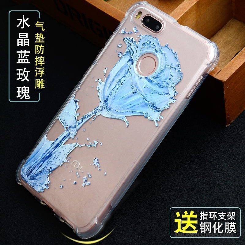 Etui Mi 5x Kreativ Kat Wealth, Cover Mi 5x Silikone Af Personlighed Telefon