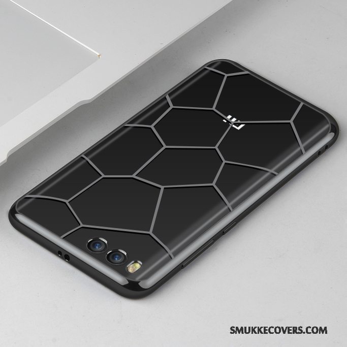 Etui Mi 6 Silikone Anti-fald Lille Sektion, Cover Mi 6 Kreativ Guld Telefon