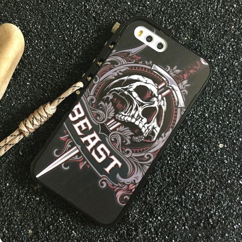 Etui Mi 6 Tasker Hård Telefon, Cover Mi 6 Metal Ramme Blå