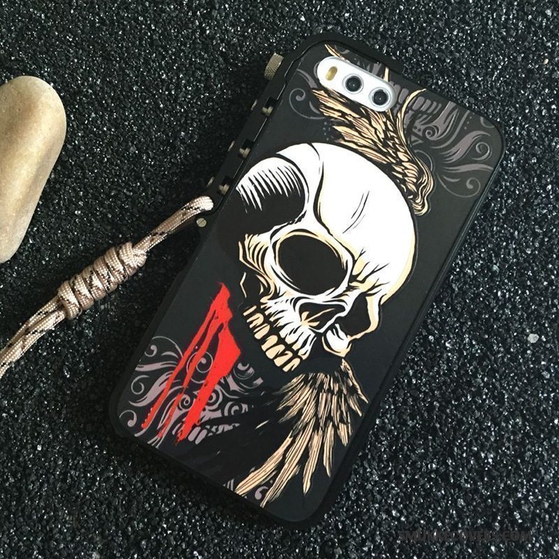 Etui Mi 6 Tasker Hård Telefon, Cover Mi 6 Metal Ramme Blå