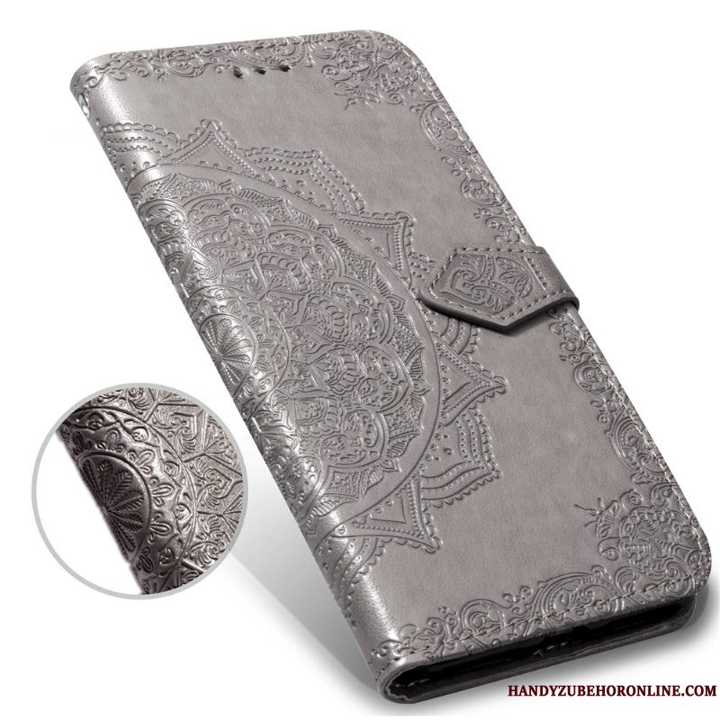 Etui Mi 9 Se Beskyttelse Lille Sektion Telefon, Cover Mi 9 Se Tasker Trend Blå