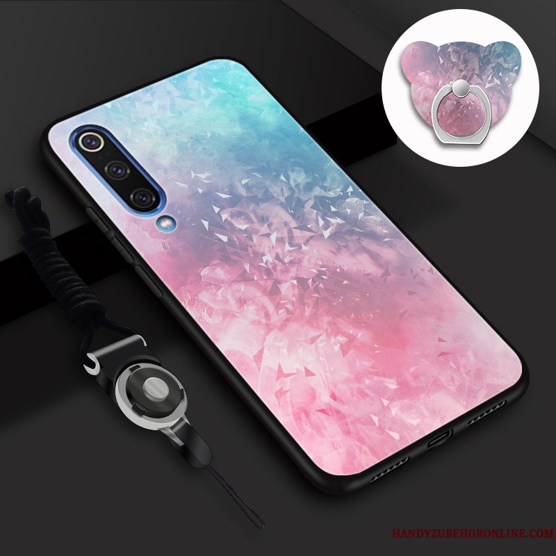 Etui Mi 9 Se Blød Gradient Farve Frisk, Cover Mi 9 Se Beskyttelse Anti-fald Telefon