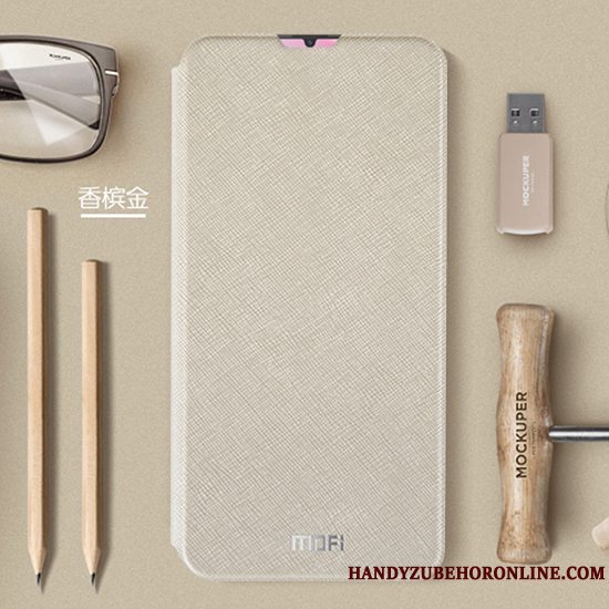 Etui Mi 9 Se Silikone Gennemsigtig Af Personlighed, Cover Mi 9 Se Læder Nubuck Lille Sektion