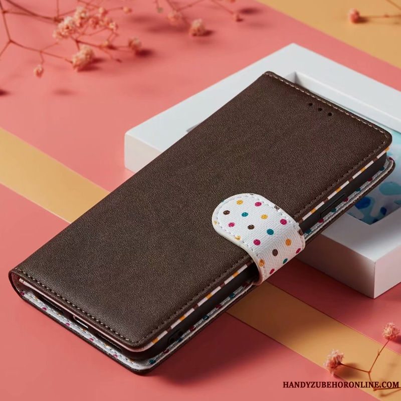 Etui Mi 9t Pro Læder Elegante Business, Cover Mi 9t Pro Folio Hængende Ornamenter Trend