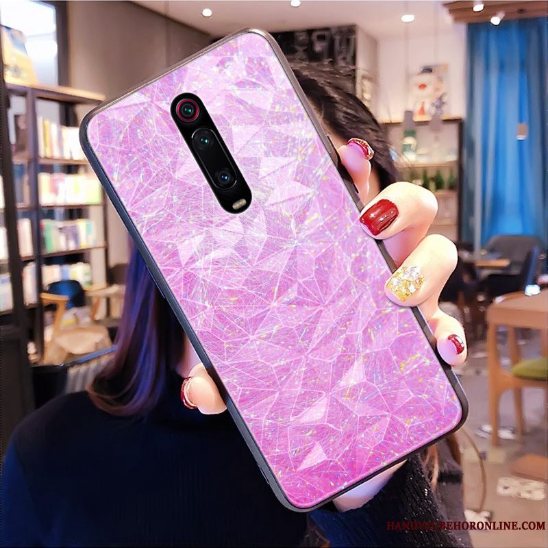 Etui Mi 9t Pro Tasker Mønster Telefon, Cover Mi 9t Pro Tilpas Rombe