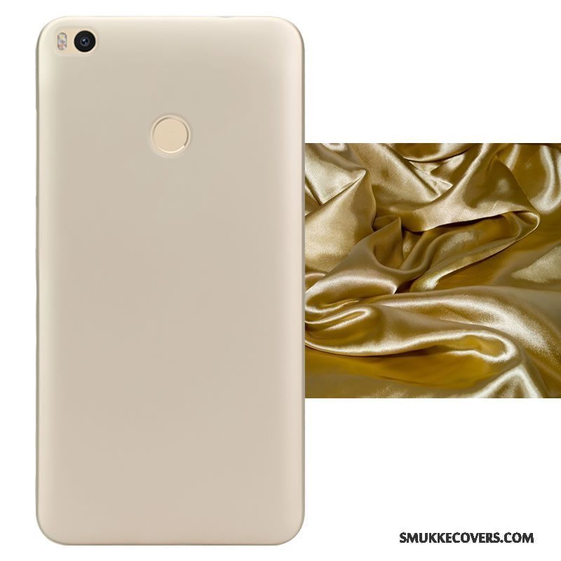 Etui Mi Max 2 Beskyttelse Tynd Farve, Cover Mi Max 2 Anti-fald Guld