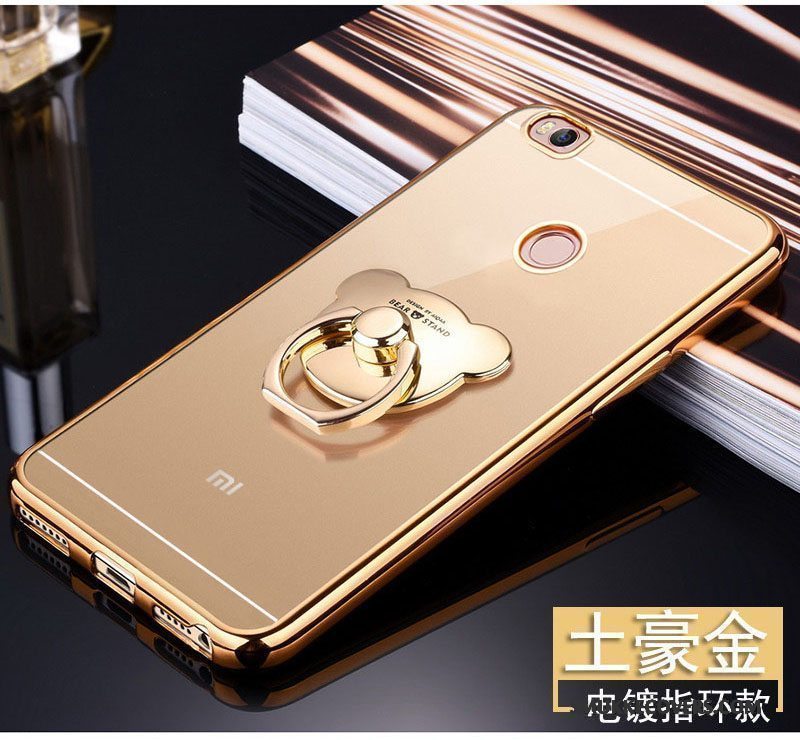 Etui Mi Max 2 Blød Anti-fald Lille Sektion, Cover Mi Max 2 Beskyttelse Hængende Ornamenter Guld