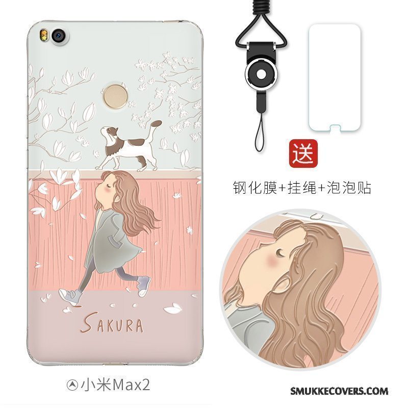 Etui Mi Max 2 Cartoon Lille Sektion Af Personlighed, Cover Mi Max 2 Kreativ Smuk Telefon