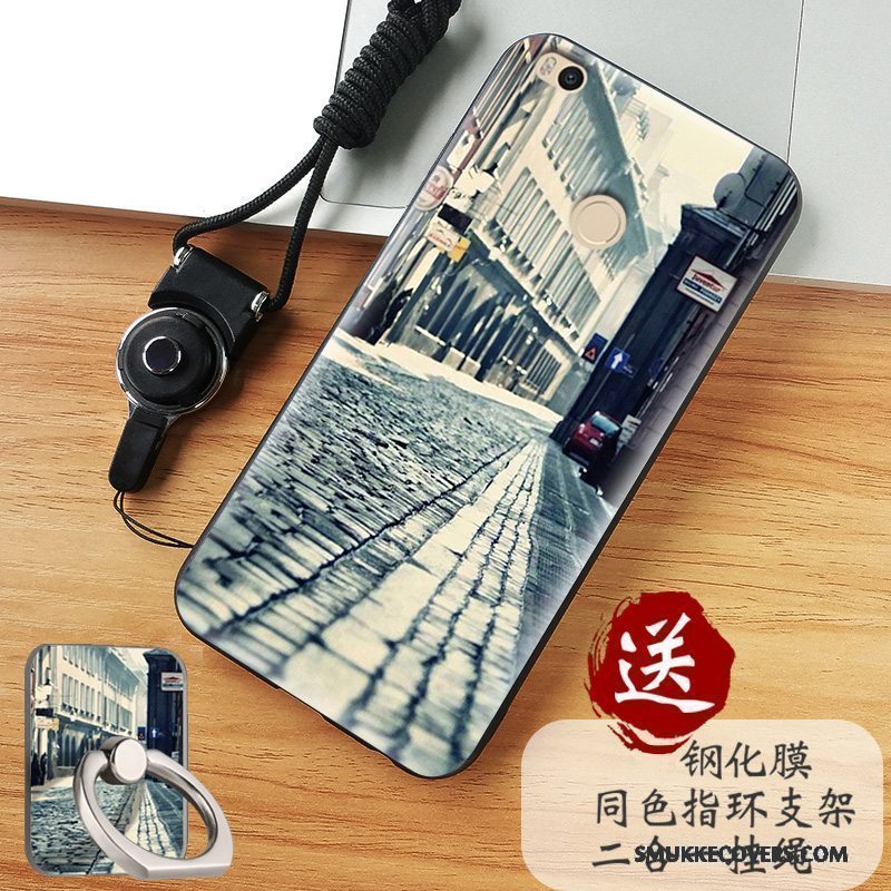 Etui Mi Max 2 Silikone Nubuck Lille Sektion, Cover Mi Max 2 Tasker Lilla Anti-fald