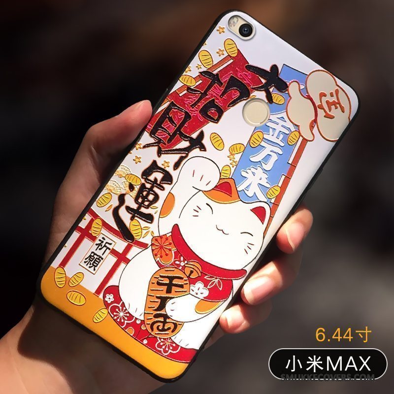 Etui Mi Max 2 Silikone Ny Telefon, Cover Mi Max 2 Farve Af Personlighed Trendy