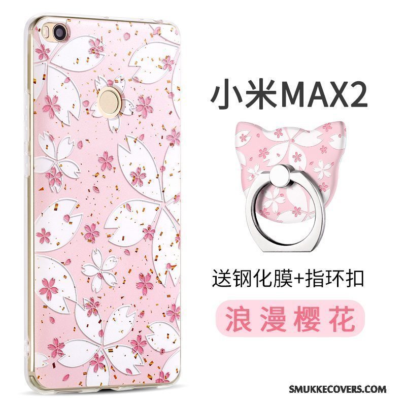 Etui Mi Max 2 Tasker Lille Sektion Telefon, Cover Mi Max 2 Kreativ Af Personlighed Grøn