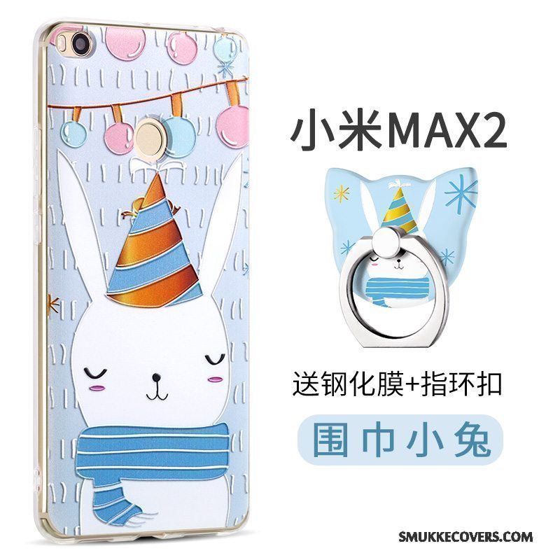 Etui Mi Max 2 Tasker Lille Sektion Telefon, Cover Mi Max 2 Kreativ Af Personlighed Grøn