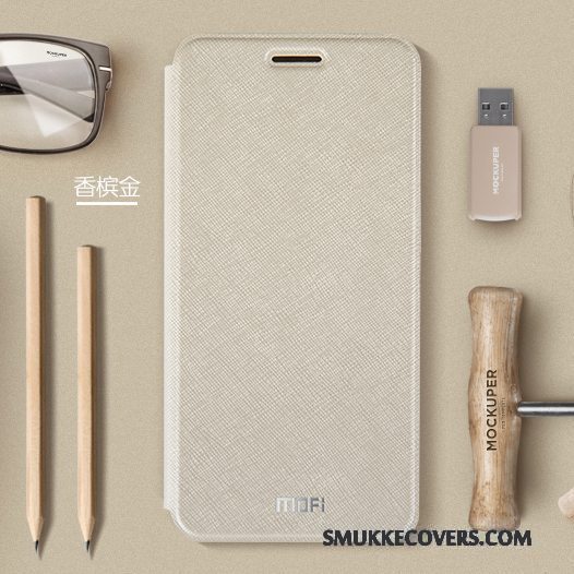 Etui Mi Max 2 Tasker Lyserød Telefon, Cover Mi Max 2 Blød Anti-fald Lille Sektion