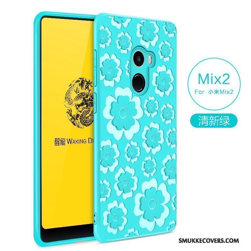 Etui Mi Mix 2 Beskyttelse Lyserød Anti-fald, Cover Mi Mix 2 Tasker Lille Sektion