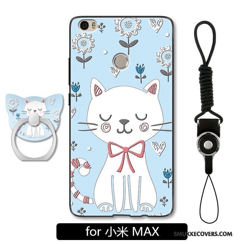 Etui Mi Mix 2 Beskyttelse Smuk Kat, Cover Mi Mix 2 Tasker Anti-fald Hængende Ornamenter