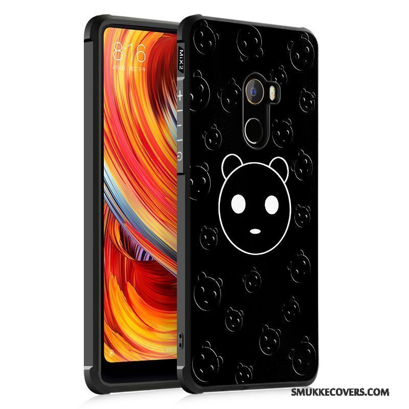 Etui Mi Mix 2 Beskyttelse Sort Af Personlighed, Cover Mi Mix 2 Blød Telefontrend