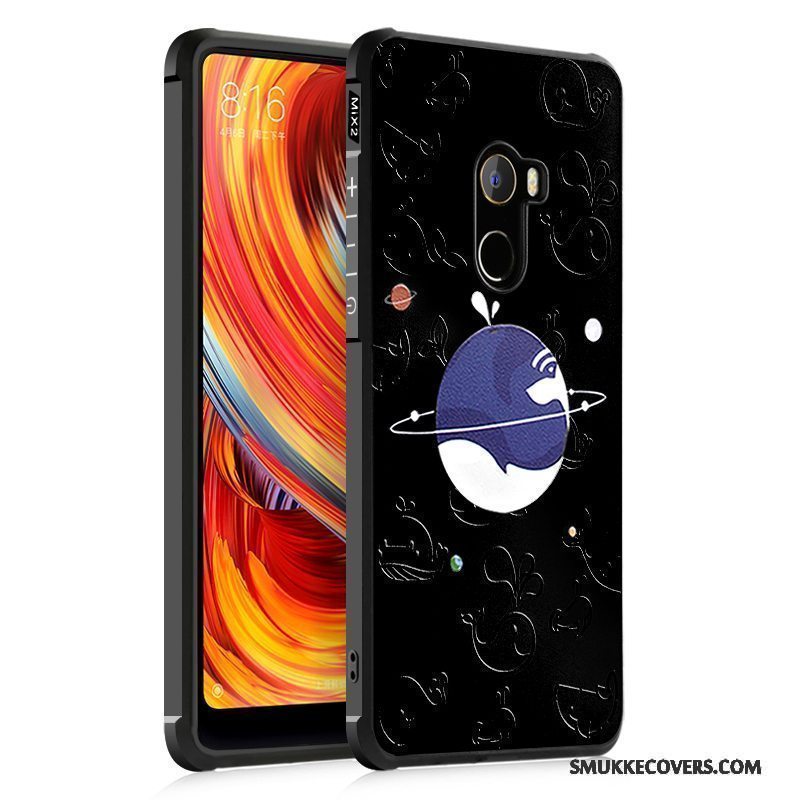 Etui Mi Mix 2 Beskyttelse Sort Af Personlighed, Cover Mi Mix 2 Blød Telefontrend