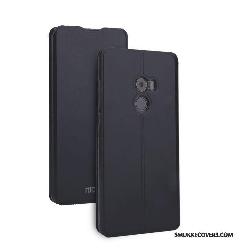 Etui Mi Mix 2 Blød Anti-fald Trend, Cover Mi Mix 2 Silikone Lille Sektion Lyserød