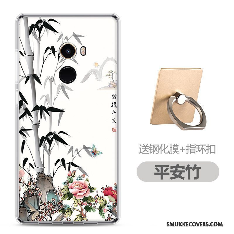 Etui Mi Mix 2 Cartoon Smuk Telefon, Cover Mi Mix 2 Tasker Lille Sektion Anti-fald