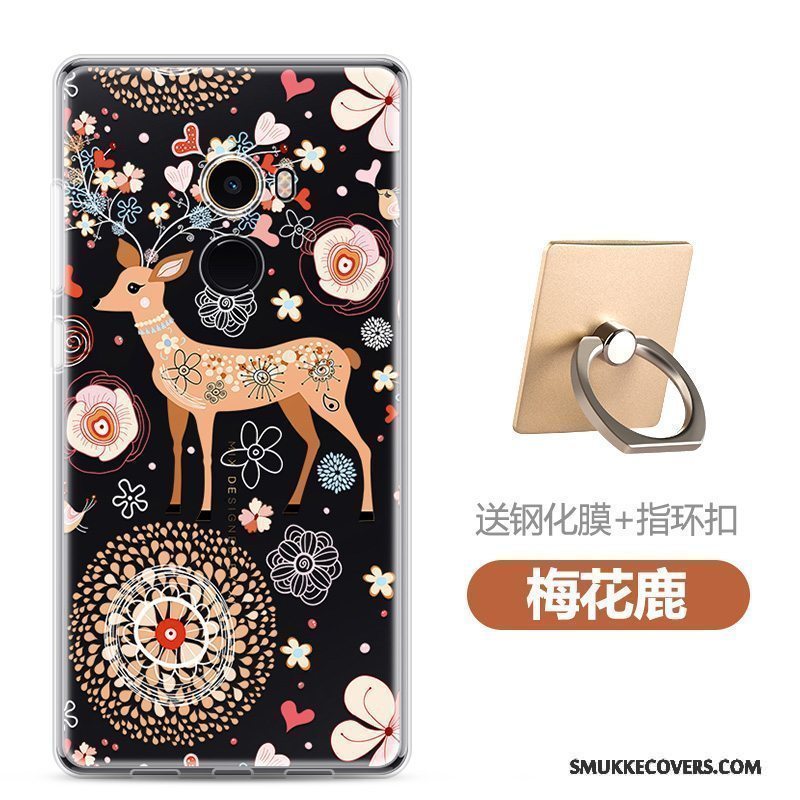 Etui Mi Mix 2 Cartoon Smuk Telefon, Cover Mi Mix 2 Tasker Lille Sektion Anti-fald