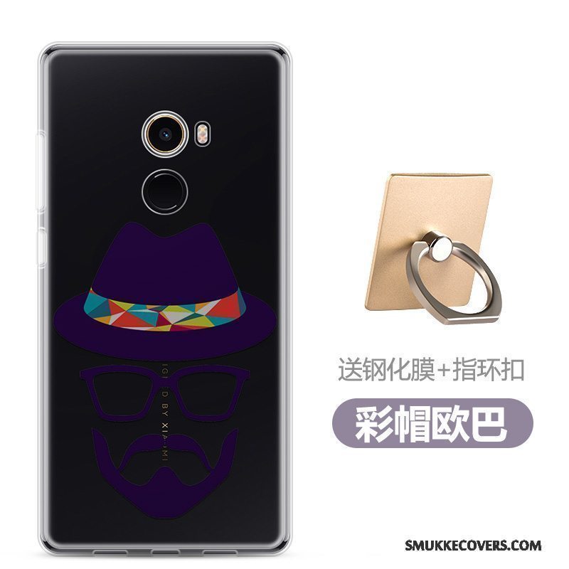 Etui Mi Mix 2 Cartoon Smuk Telefon, Cover Mi Mix 2 Tasker Lille Sektion Anti-fald