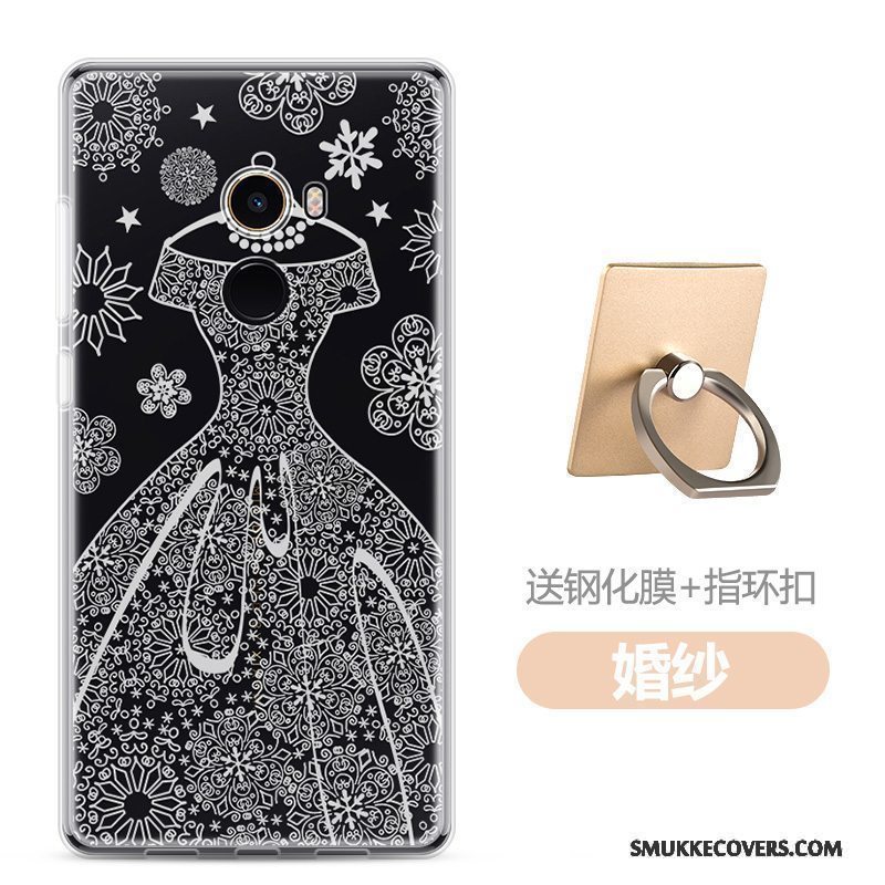 Etui Mi Mix 2 Cartoon Smuk Telefon, Cover Mi Mix 2 Tasker Lille Sektion Anti-fald