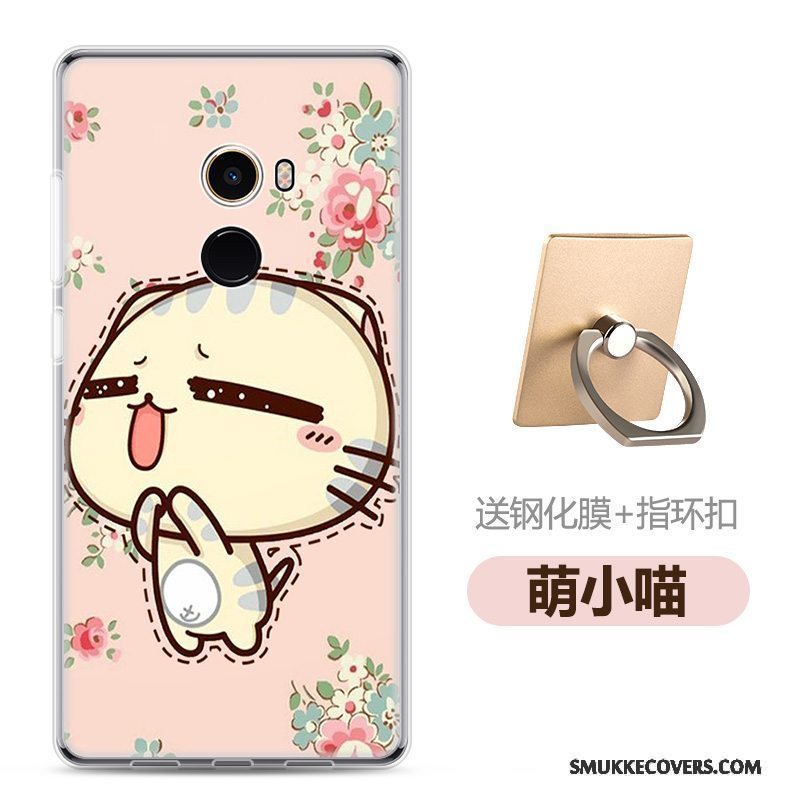 Etui Mi Mix 2 Cartoon Smuk Telefon, Cover Mi Mix 2 Tasker Lille Sektion Anti-fald