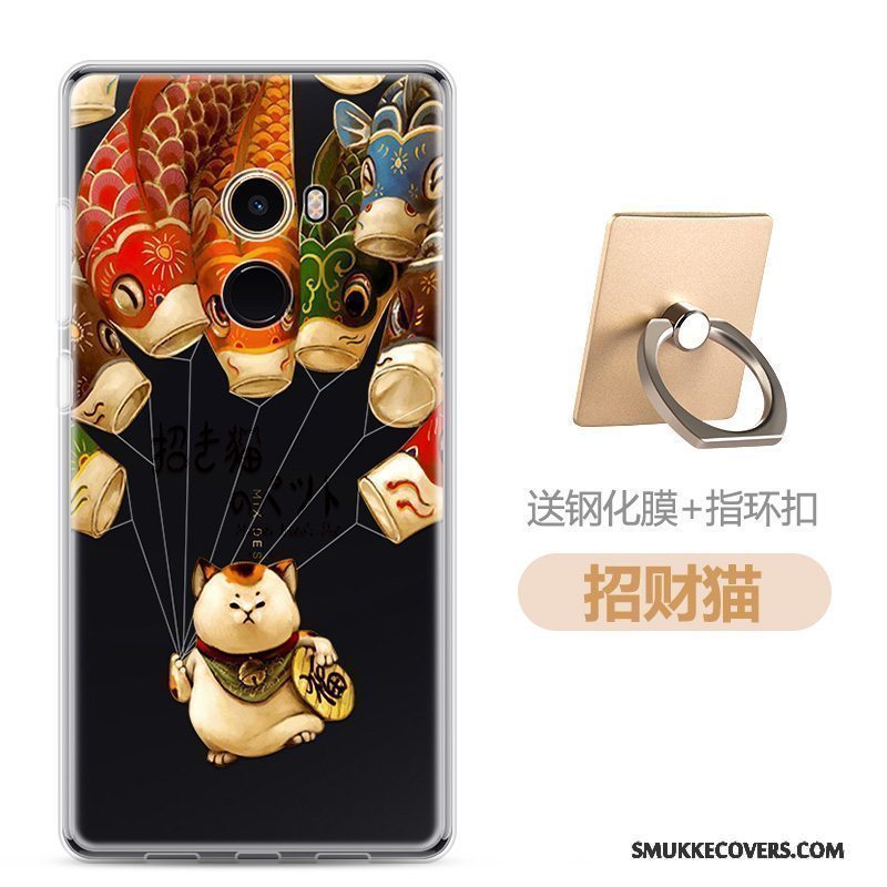 Etui Mi Mix 2 Cartoon Smuk Telefon, Cover Mi Mix 2 Tasker Lille Sektion Anti-fald