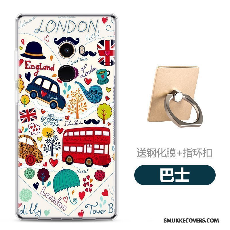 Etui Mi Mix 2 Cartoon Smuk Telefon, Cover Mi Mix 2 Tasker Lille Sektion Anti-fald