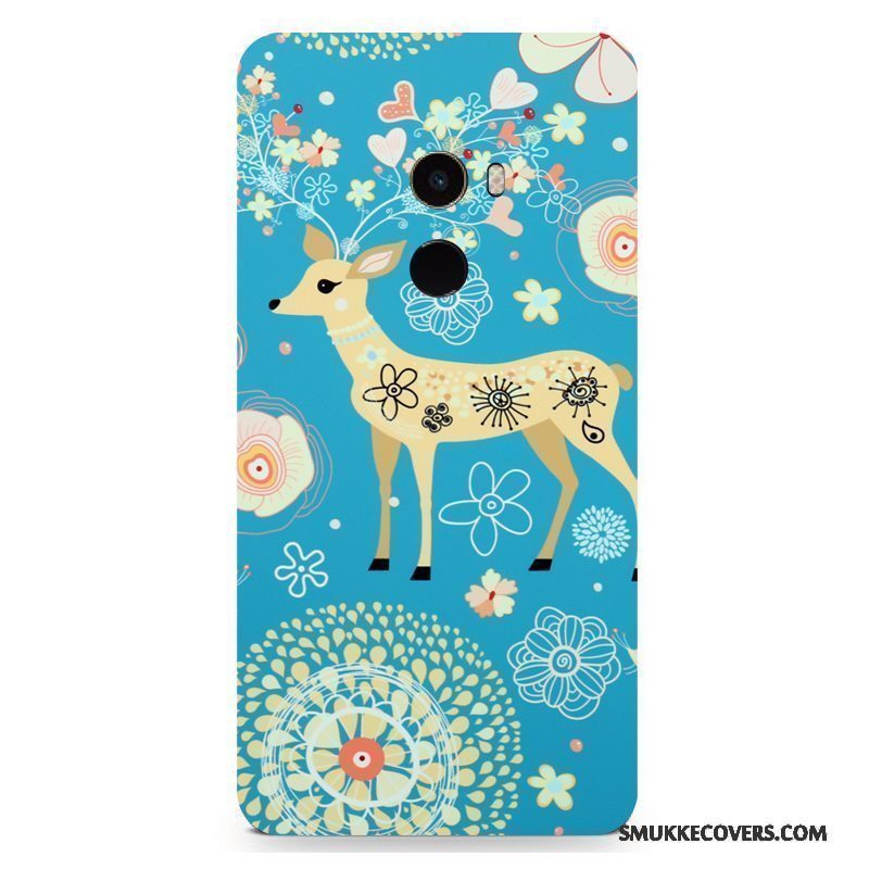 Etui Mi Mix 2 Cartoon Telefonnubuck, Cover Mi Mix 2 Farve Farve Hård