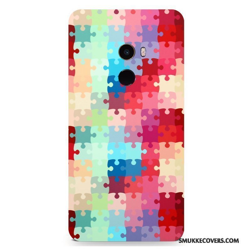 Etui Mi Mix 2 Cartoon Telefonnubuck, Cover Mi Mix 2 Farve Farve Hård