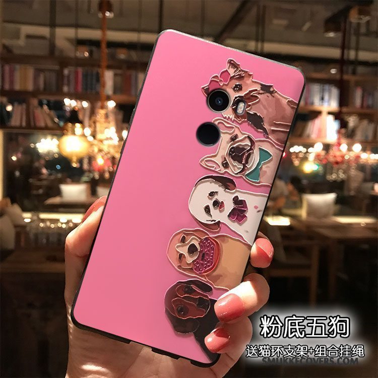 Etui Mi Mix 2 Farve Telefonanti-fald, Cover Mi Mix 2 Tasker Trendy Lille Sektion