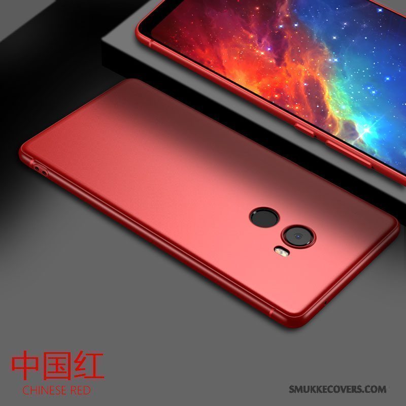 Etui Mi Mix 2 Farve Telefonlille Sektion, Cover Mi Mix 2 Blød Nubuck Tynd