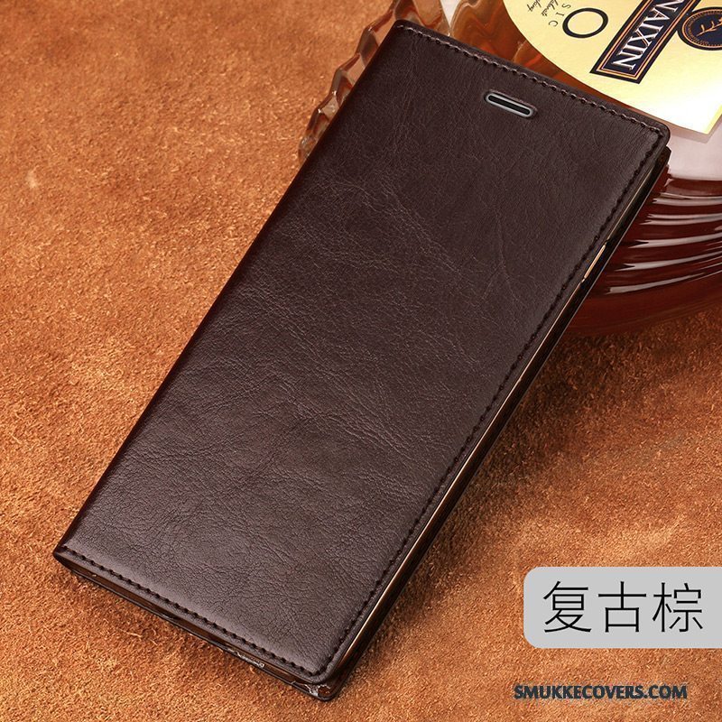 Etui Mi Mix 2 Folio Anti-fald Tynd, Cover Mi Mix 2 Beskyttelse Lille Sektion Tilpas