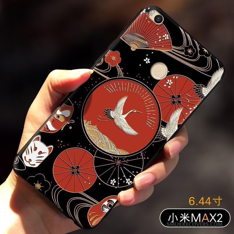 Etui Mi Mix 2 Kreativ Gul Telefon, Cover Mi Mix 2 Silikone Af Personlighed Lille Sektion