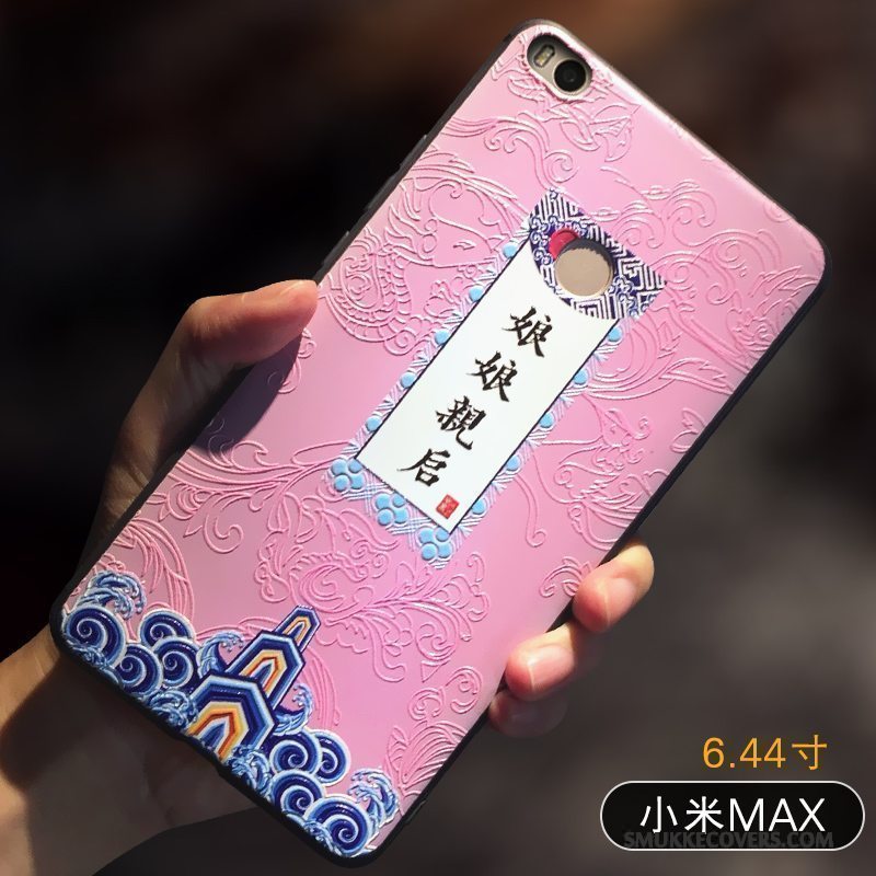 Etui Mi Mix 2 Kreativ Gul Telefon, Cover Mi Mix 2 Silikone Af Personlighed Lille Sektion