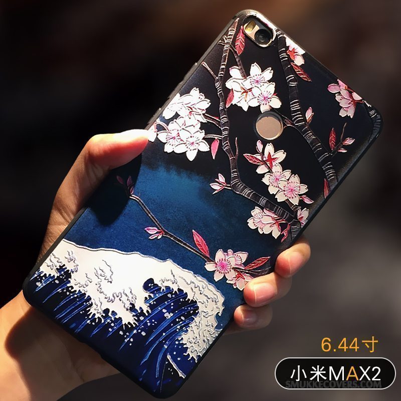 Etui Mi Mix 2 Kreativ Gul Telefon, Cover Mi Mix 2 Silikone Af Personlighed Lille Sektion