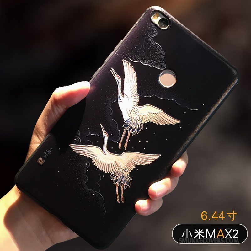 Etui Mi Mix 2 Kreativ Gul Telefon, Cover Mi Mix 2 Silikone Af Personlighed Lille Sektion