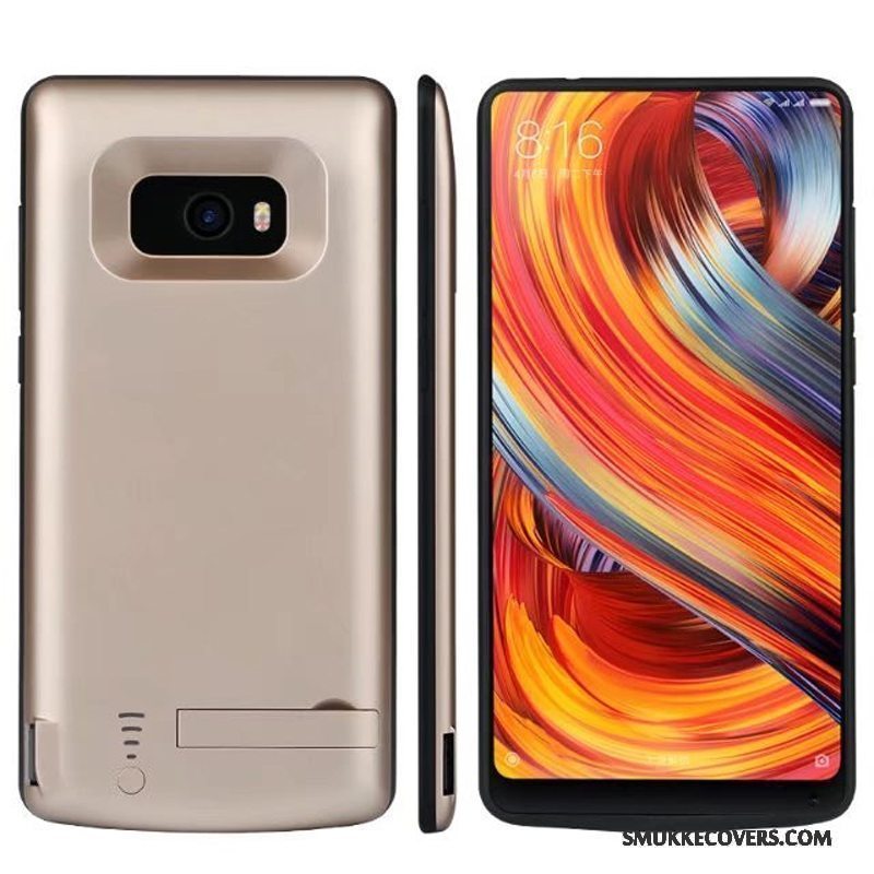 Etui Mi Mix 2 Metal Blå Telefon, Cover Mi Mix 2 Beskyttelse Lille Sektion