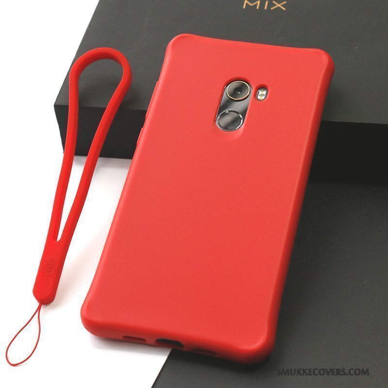 Etui Mi Mix 2 Silikone Anti-fald Klud, Cover Mi Mix 2 Support Grøn Telefon