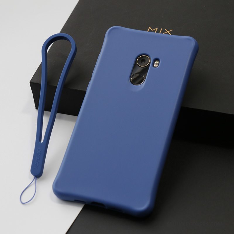 Etui Mi Mix 2 Silikone Anti-fald Klud, Cover Mi Mix 2 Support Grøn Telefon