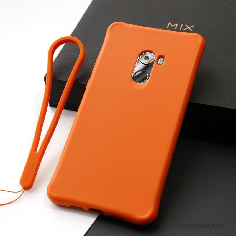 Etui Mi Mix 2 Silikone Anti-fald Klud, Cover Mi Mix 2 Support Grøn Telefon