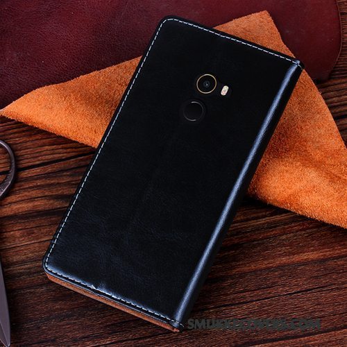 Etui Mi Mix 2 Silikone Lille Sektion Lilla, Cover Mi Mix 2 Beskyttelse Anti-fald Telefon