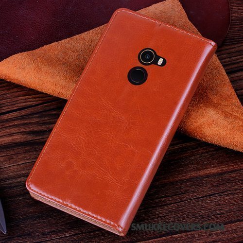 Etui Mi Mix 2 Silikone Lille Sektion Lilla, Cover Mi Mix 2 Beskyttelse Anti-fald Telefon