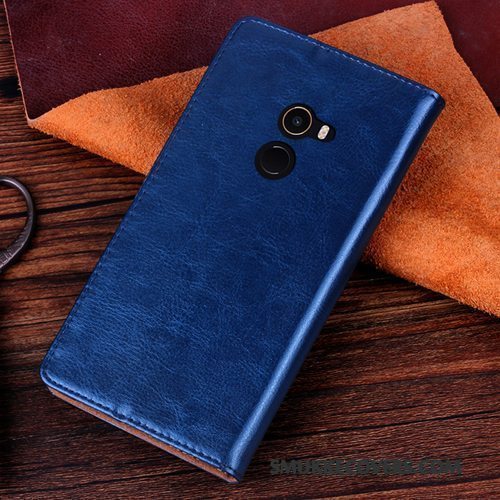 Etui Mi Mix 2 Silikone Lille Sektion Lilla, Cover Mi Mix 2 Beskyttelse Anti-fald Telefon