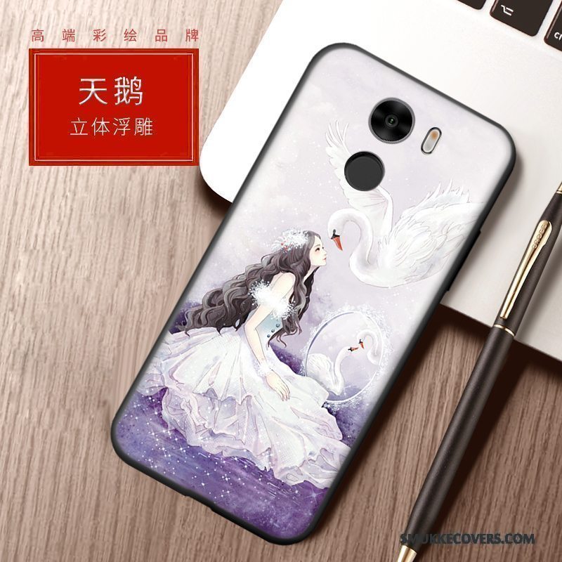 Etui Mi Mix 2 Silikone Lille Sektion Telefon, Cover Mi Mix 2 Farve Anti-fald Af Personlighed