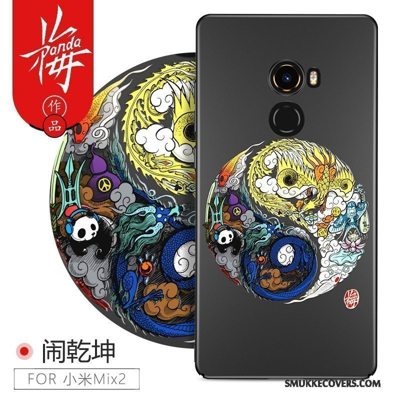 Etui Mi Mix 2 Tasker Anti-fald Trendy, Cover Mi Mix 2 Farve Af Personlighed Hård