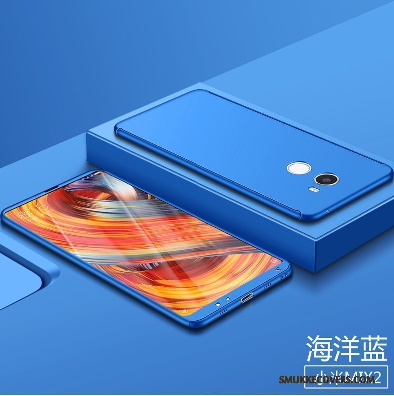 Etui Mi Mix 2 Tasker Lille Sektion Guld, Cover Mi Mix 2 Beskyttelse Telefonnubuck