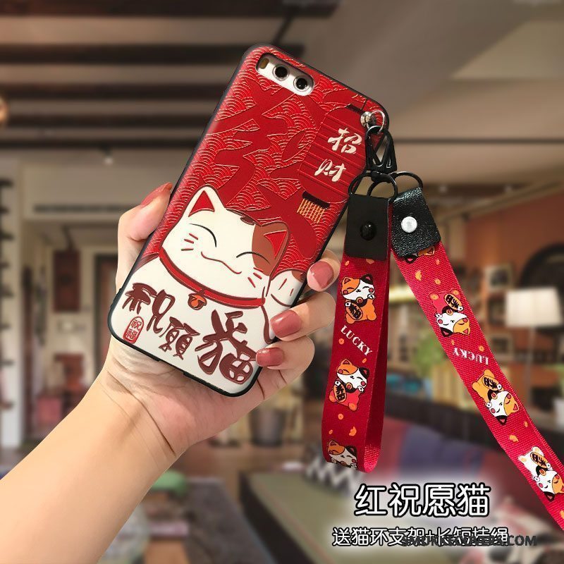 Etui Mi Mix 2 Tasker Lille Sektion Trend, Cover Mi Mix 2 Cartoon Smuk Anti-fald