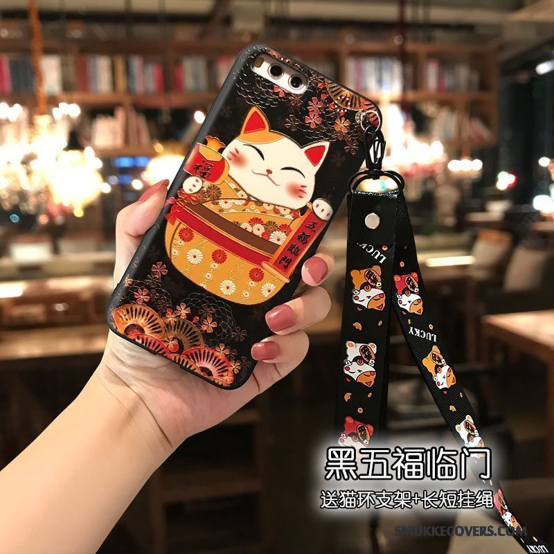 Etui Mi Mix 2 Tasker Lille Sektion Trend, Cover Mi Mix 2 Cartoon Smuk Anti-fald